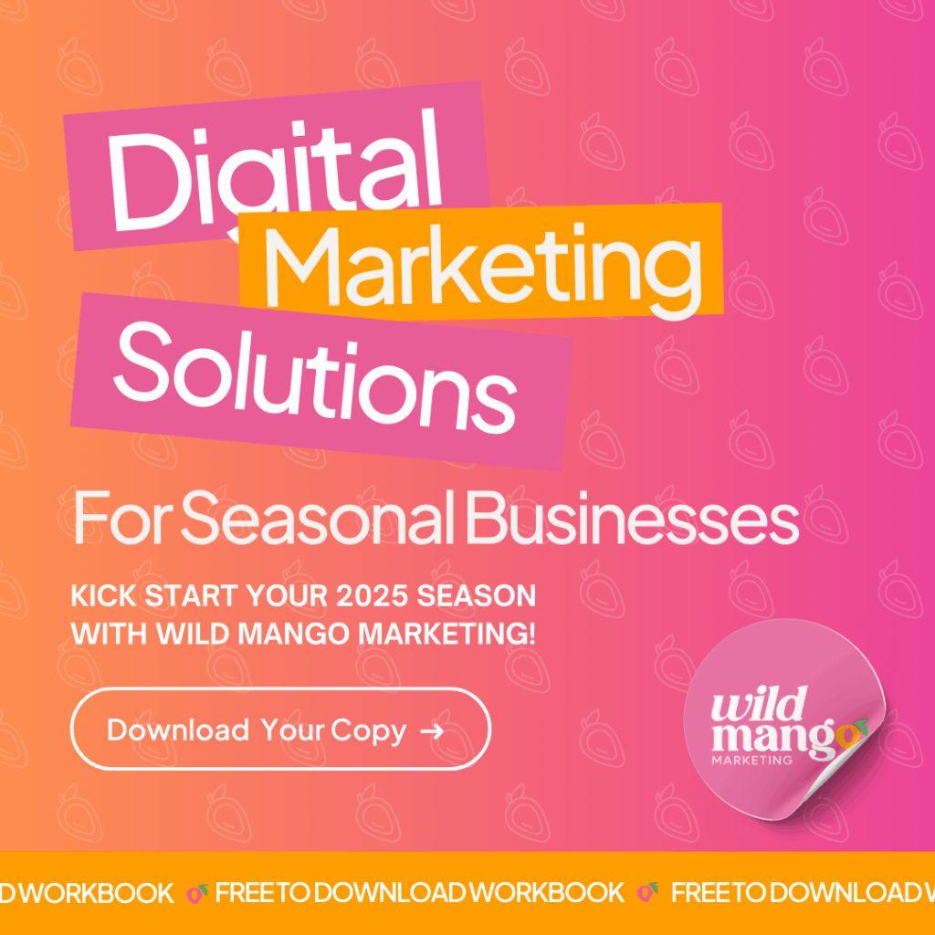 Digital Marketing Workbook for Seasonal Businesses