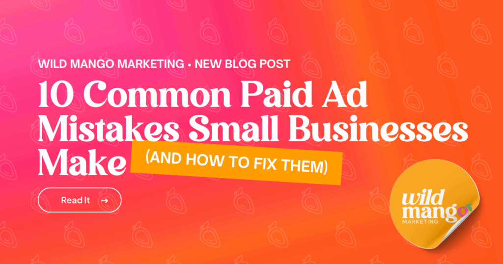 Paid Ad Mistakes