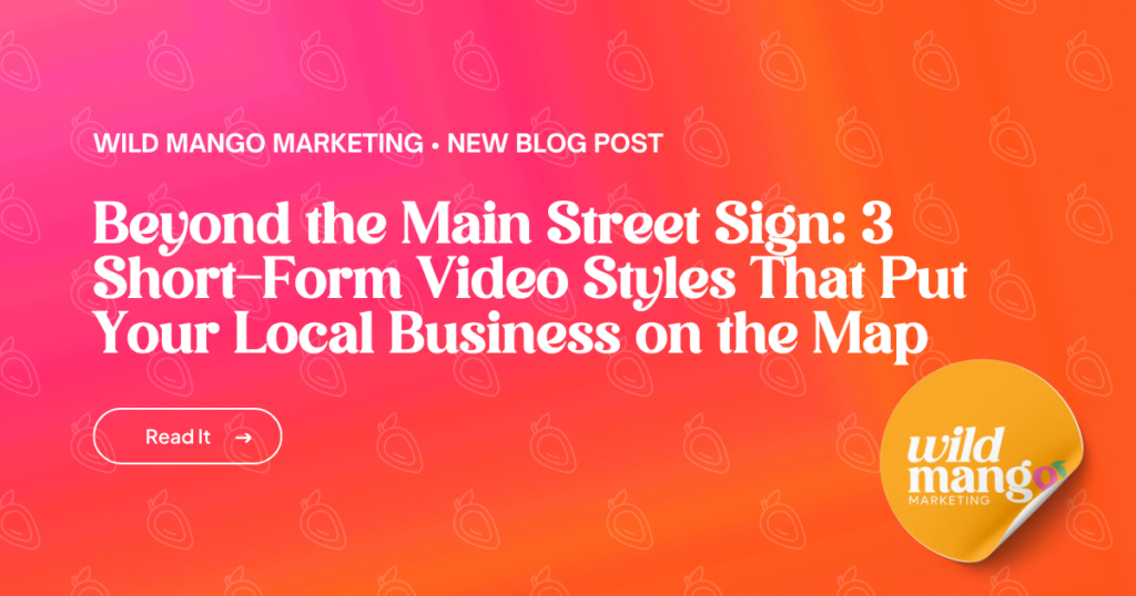 short form local business videos