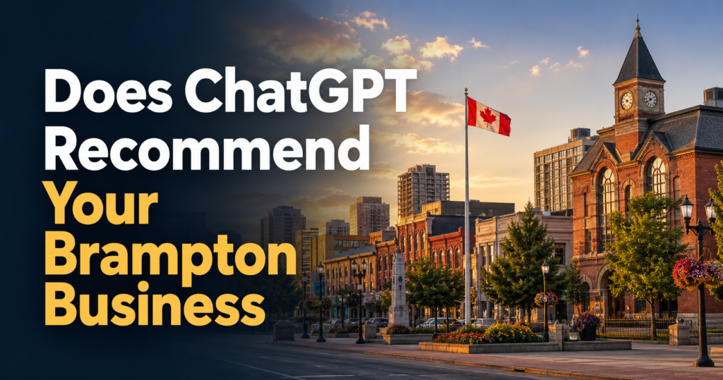 I SEO Brampton, get cited by ChatGPT and Google AI Overview.