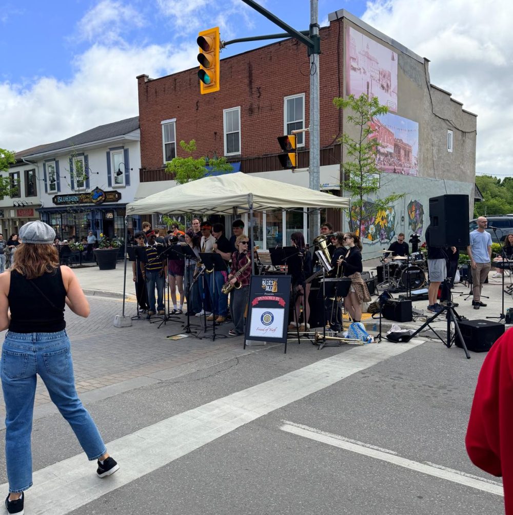 2026 Orangeville Blues and Jazz Festival on Broadway St.