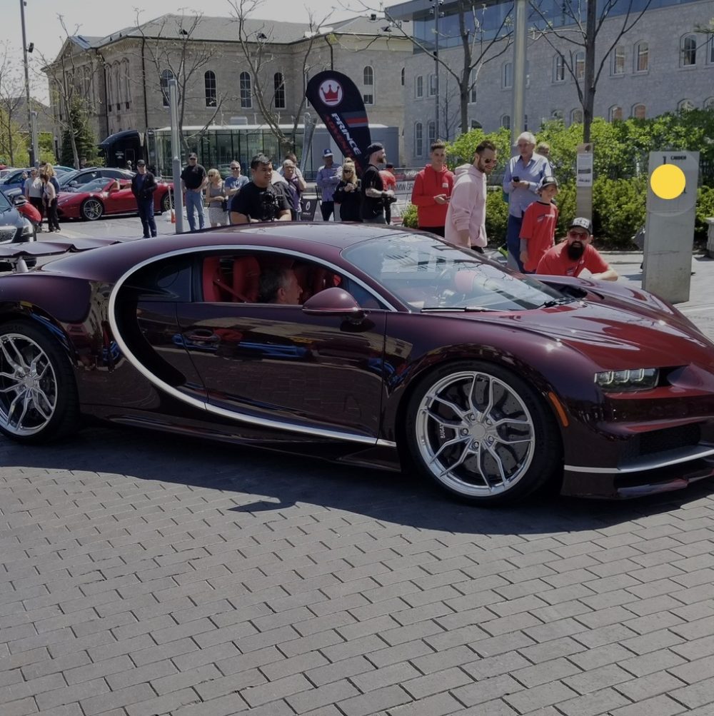 Guelph annual exotic car show on Carden Street